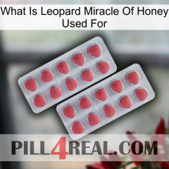 What Is Leopard Miracle Of Honey Used For 19